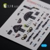 KELIK K72093 Folland Gnat T.1 interior 3D decals for Airfix kit 1/72