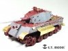 E.T. Model E35-259 WWII German KING TIGER（Henschel Turret）Basic (For MENG Kit) (1:35)