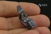 Quinta Studio QD72009 Bf 109E 3D-Printed & coloured Interior on decal paper (Special Hobby) 1/72