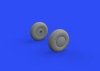 Eduard 648556 Tiger Moth wheels 1/48 AIRFIX