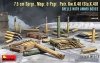 MiniArt 35375 7.5 cm Sprgr., Nbgr. & Pzgr. Patr. Kw.K.40 (Stu.K.40) SHELLS WITH AMMO BOXES 1/35