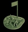 Zvezda 6208 Soviet 82-mm mortar with crew 1941-1943 (winter) 1/72