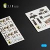 KELIK K72029 F-4(B,N) PHANTOM II INTERIOR 3D DECALS FOR HASEGAWA KIT 1/72