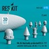 RESKIT RS72-0525 Mk.84 thermally protected/BLU-117 with BSU-36/B bombs (2 pcs) (3D Printed) 1/72
