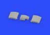 Eduard 648381 Fw 190A exhaust stacks EDUARD 1/48 