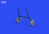 Eduard 672300 F4F wheels late w/ rims PRINT ARMA HOBBY 1/72