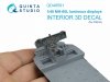 Quinta Studio QD48591 MH-60L Blackhawk luminous displays for QD+48590/QDS-48590 sets (ICM) 1/48