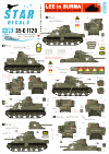 Star Decals 35-C1120 Lee in Burma 1/35