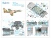 Quinta Studio QD32247 F-104C 3D-Printed & coloured Interior on decal paper (Italeri) 1/32