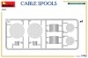 MiniArt 49008 CABLE SPOOLS 1/48