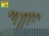 Aber A72 005 Set of 8 turned cal .50 (12,7mm) U.S. Browning M2 barrels for P-47 Thunderbolt (1:72)