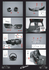 KA Models KE-24010 Daihatsu Copen Detail-up Etched part 1/24