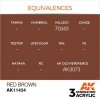AK Interactive AK11434 Red Brown 17ml