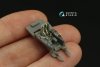 Quinta Studio QD72141 Me 410 3D-Printed coloured Interior on decal paper (Airfix) 1/72