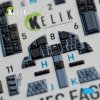 KELIK K72072 F-15C EAGLE INTERIOR 3D DECALS FOR HASEGAWA KIT 1/72