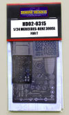 Hobby Design HD02-0315 Mercedes-BENZ 300SL Detail Parts (for Tamiya) 1/24