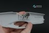 Quinta Studio QD48496 F-82E Twin Mustang 3D-Printed coloured Interior on decal paper (Modelsvit) 1/48