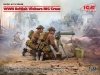 ICM 35646 WWII British Vickers MG Crew (Vickers MG & 2 figures) 1/35