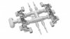 MiniArt 37050 T-55 RMSh WORKABLE TRACK LINKS. EARLY TYPE (1:35)