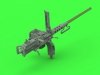 Master GM-35-070 Browning M2HB .50 cal (12,7mm) - z mocowaniem do niszczyciela czołgów M10 (kołyska D70627 z małą skrzynką amunicyjną D68375) 1/35