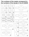 Omask 34046 P-47D-25RE Thunderbold masks (for Miniart 48009) 1/48