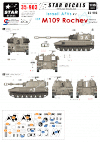 Star Decals 35-903 Israeli AFVs 2 M109 Rochev 1/35
