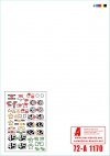 Star Decals 72-A1170 US 6th Armored Division 4. The Super-Sixth in Europe 1944-45. Special Tanks 1/72