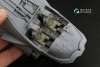 Quinta Studio QD32107 A-6E TRAM Intruder 3D-Printed & coloured Interior on decal paper (Trumpeter) 1/32