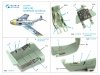 Quinta Studio QD48499 Ta 183 3D-Printed & coloured Interior on decal paper (Academy) 1/48