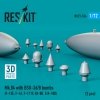 RESKIT RS72-0524 Mk.84 with BSU-36/B bombs (2 pcs) (3D Printed) 1/72
