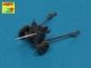 Aber 72L-57 Lufa 37mm do niemieckiej armaty p/p Pak 35/36 – wczesna / German 37mm Barrel for Pak 35/36 Early 1/72