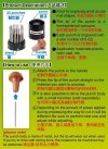 Trumpeter 08020 HG Micro Rivet Punch (23 Pcs , 0.25mm-1.35mm)