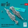 RESKIT RS48-0492 GBU-62 (JDAM-ER) bombs with pylons for Su-27 Flanker (2 pcs) (3D Printed) 1/48