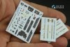 Quinta Studio QD48185 Me 262B-1a/U1 3D-Printed & coloured Interior on decal paper (for Dragon ) 1/48