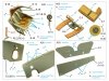 Quinta Studio QD32196 Nieuport XXIII 3D-Printed coloured Interior on decal paper (CSM) 1/32