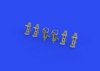 Eduard 648778 Luftwaffe rudder pedals PRINT 1/48
