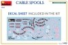 MiniArt 49008 CABLE SPOOLS 1/48