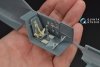 Quinta Studio QD32047 Bf 109E-1 3D-Printed & coloured Interior on decal paper (for Eduard kit) 1/32