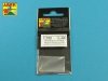 Aber 1:700L-40 Set of 16 pcs 3,7 cm Flak 42 gun barrels for German war ships 1/700