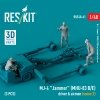 RESKIT RSF48-0061 MJ-4 Jammer (MHU-83 B/E) driver & airmen (scene 2) (3 pcs) (3D Printed) 1/48
