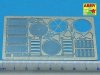 Aber 35G14 Grilles for german tank Sd.Kfz.171 Panther, Ausf.G late model (1:35)