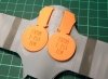 Omask 73208 I-153 wheel bay plugs (for ICM) 1/32