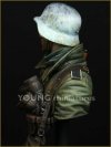 Young Miniatures YM1825 German Infantry Russian Front WWII 1/10