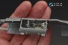 Quinta Studio QD48089 Me-262A 3D-Printed & coloured Interior on decal paper (for HobbyBoss kit) 1/48