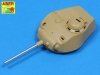 Aber 35L-085 75mm Gun barrel for U.S. light tank M24 Chaffee (1:35)	