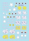 Star Decals 72-A1170 US 6th Armored Division 4. The Super-Sixth in Europe 1944-45. Special Tanks 1/72