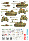 Star Decals 72-A1020 Western Front Tigers # 2 1/72