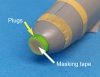 Omask 74822 Me-262 wheel bay plugs (for Hobby Boss) 1/48
