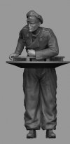 Panzer Art FI35-125 Voran! StuG commander in action 1/35