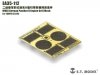 E.T. Model EA35-112 WWII German Panther D Engine Grill Mesh For TAMIYA 35345 1/35